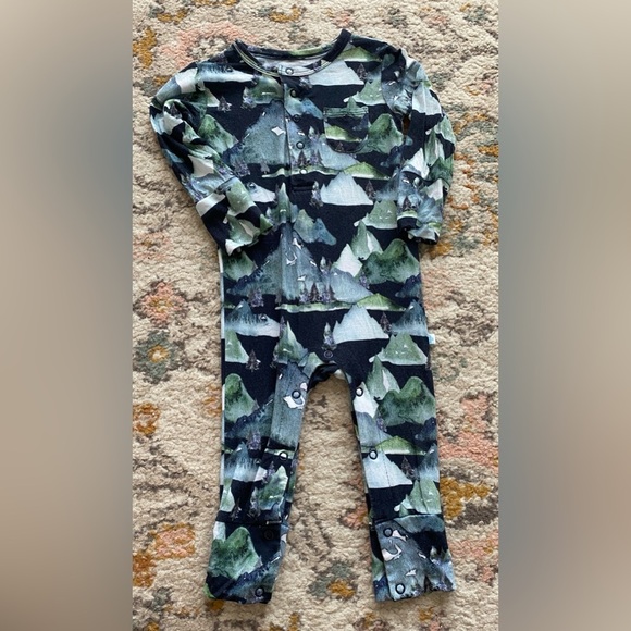 Posh Peanut Mountain Print Size 9-12 months - Picture 2 of 5